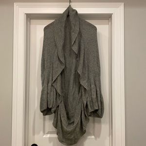 Sleeping on snow brand shrug sweater with sleeves. Only worn once.